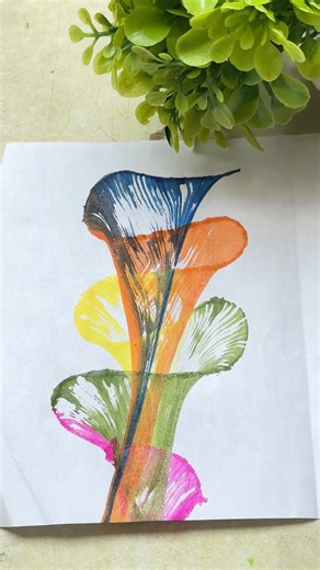 DIY thread pull art… the most satisfying pull! 🎨✨ #threadart #diyart #diy #craftideas #art #painting