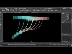 Maya Animation- A Rigged and Skinned Pendulum