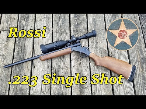 Rossi 223 Single Shot Rifle (First Impressions Review)