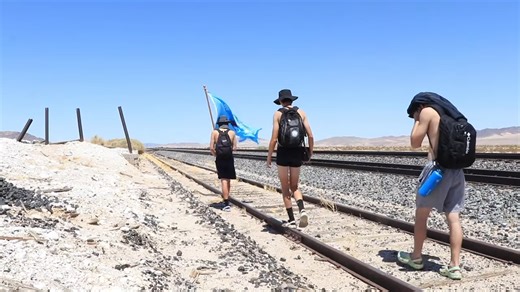 “This was the worst idea ever” walking across California in Crocs