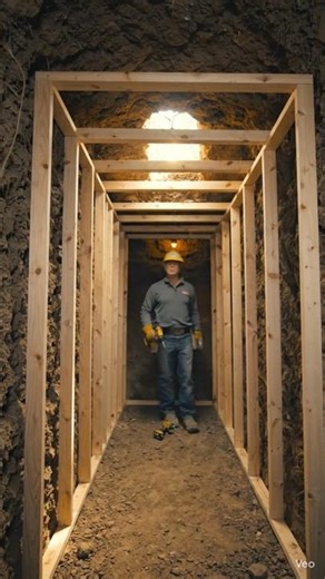 Amazing underground bunker build#youtube #timelapse #build