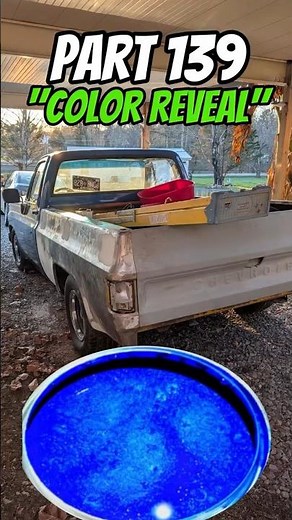 COLOR REVEAL - Rebuilding a 1975 Chevy C10 Part 139