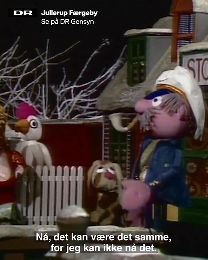 Jullerup Færgeby. Det her var sgu tider der var nok også kun den ene kanal 🤣🤣😂😂 #JullerupFærgeby #julekalender | Kenneth Michael Simonsen