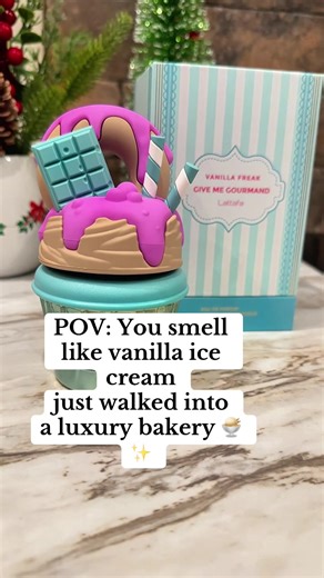 Sweet, creamy, unforgettable 🍦 Lattafa Vanilla Freak ‘Give Me Gourmand’ is the ultimate cozy vanilla scent caramel, sugar, and amber that last all day. #LattafaPerfume #VanillaLover #GourmandFragrance #tiktokshopblackfriday #tiktokshopcybermonday