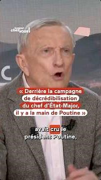 "Behind the campaign to discredit the Chief of Staff lies the hand of Putin."
