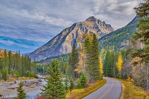 This 50-mile Scenic Drive Through Glacier National Park Passes Stunning Waterfalls, Glaciers, and Mountains