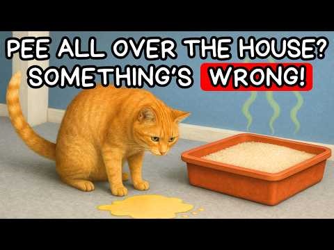 Does Your Cat Pee EVERYWHERE? Find Out Why and HOW TO FIX IT!