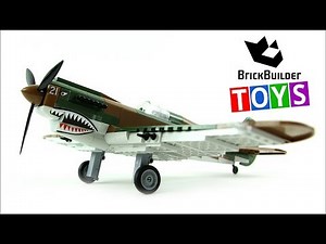 COBI Curtiss P-40B Tomahawk Brick Builder Toys - Lego Speed Build