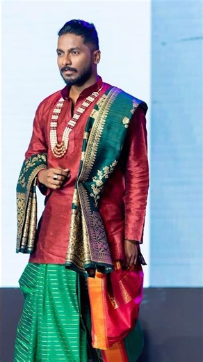 Traditional Men in Ramp-walk