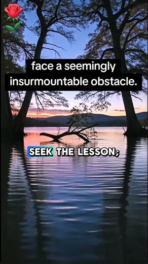 faceing a seemingly insurmountable obstacle.?