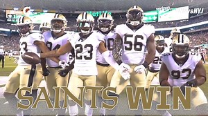 The Saints are headed home with a win! ⚜️ | New Orleans Saints
