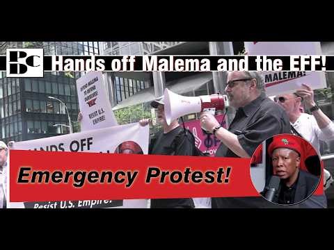 Hands off Malema and the EFF! Defeat U.S. Imperialism! Partisan Defense Committee speech.