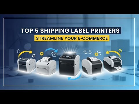TOP 5 Best Shipping Label Printers 2025 | Streamline Your E-Commerce Business