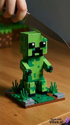 Most satisfying Minecraft reveal #minecraftcake #asmr #shorts #cake