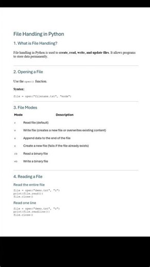 file handling in python #coding #python #programming
