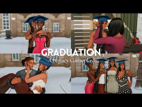 Graduation Day | The Worthingtons Ep 6 | The Sims 4 Let's Play