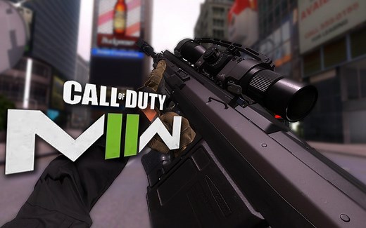 【GMOD】模组推荐：MWU cod19 西格诺.50 半自动狙击步枪