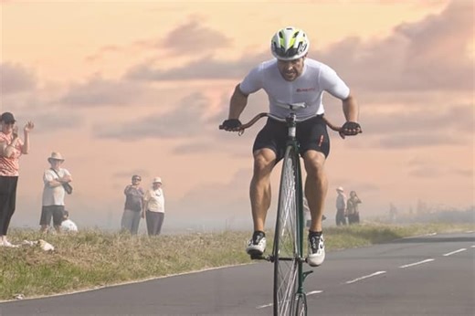 Eastbourne gears up for return of Beachy Head World Championship Penny Farthing Hill Climb