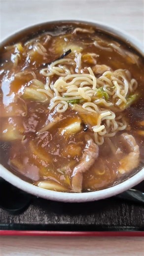 【今日の昼食 ロースー麺 大盛】#shorts #ラーメン #昼食 #ロースー麺