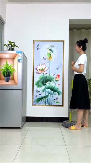 Amazing Wall Art Transformation! 😍🏠