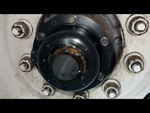 How to Replace a Hub cap on a Semi Truck or Trailer