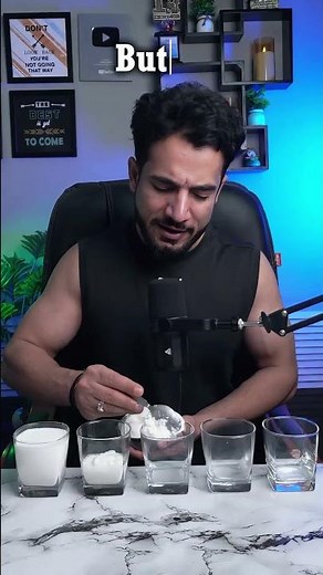🔥🥛Agar tum milk, curd, butter, ghee aur paneer khate ho, to tumhari body naturally fit #shorts