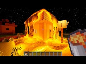 100% Realistic LAVA in Minecraft | RTX ON