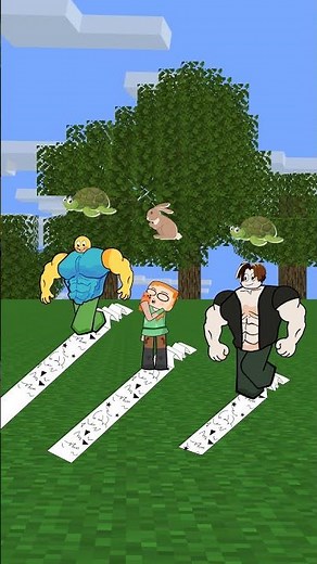 Minecraft - Roblox : Alex believed in himself too much