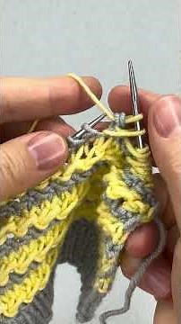 Prägemuster in 2 Minuten für eine stylische Strickjacke!