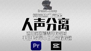 适用于所有游戏及音视频领域的最细人声分离教程 零基础小白教程，一期学会Cs、瓦、地平线等任何游戏任何场景下伤感剪辑热门的BGM人声分离的最细教程！