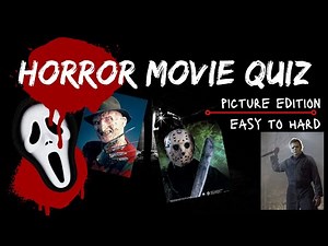 Guess the Horror Movie by the Picture (50 Questions, Easy to Hard)