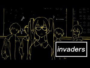 【Hatsune Miku English】invaders【Lyric Video】