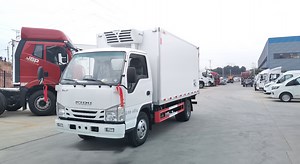 [Hot Item] Isuzu Ice Box Truck 100p Box Volume 18m3 LHD for Hot Selling
