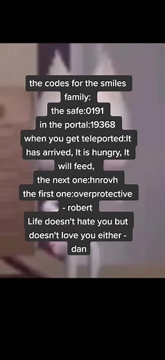 Códigos de la caja fuerte en Infection Smile