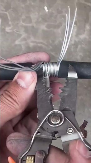 Cable side line connection process