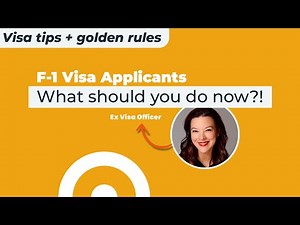 What should F-1 Student Visa Applicants do now? How to pass your visa interview