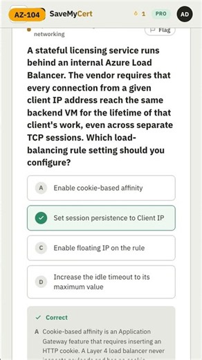 AZ-104 practice question: Azure Load Balancer Rules 🤔
