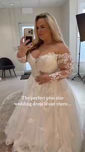 If you are a curvy or plus size bride let this be your sign that the PERFECT Wedding Dresses are out there…you just have to know where to look 😉 #plussizeweddingdress #plussizebride #weddingdressshopping #plussizeboutique BOOK YOUR APPOINTMENT now! | The Bridal Suite PLUS SIZE Wedding Dress Shop