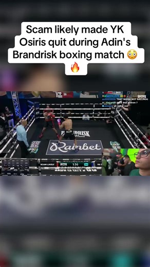 YK Osiris Quits During Adin Ross's Boxing Match