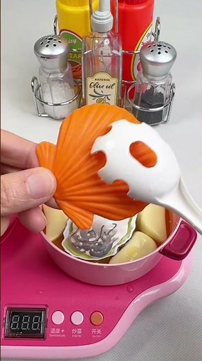 Ultimate Satisfying Unboxing with kitchen toys set Cooking Seafood ASMR VIDEOS #asmrcooking