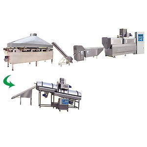 [Hot Item] Automatic Corn Bugles Snack Chips Processing Line Fried Chips Snack Production Line