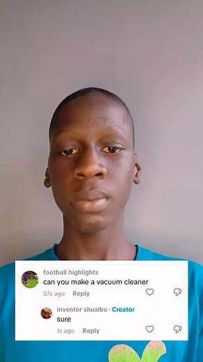 324K views · 10K reactions | Made a vacuum cleaner #fypchallenge #viralchallenge #goviral | Inventor Shuaibu | Facebook