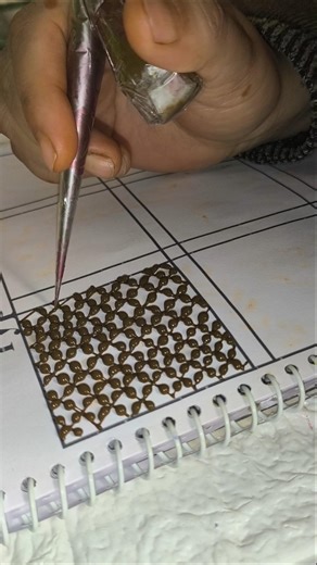 Mehndi Practice Day 04 | Check Pattern | Part 1 #hennaart #mehndi #hennainspiration