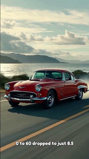 Revolution in Red: The 1955 Chevy Corvette's V8 Transformation