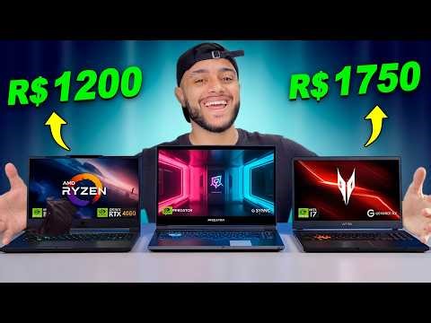 TOP 7 MELHORES Notebook POTENTE CUSTO-BENEFÍCIO em 2026!!! - BOM e BARATO!