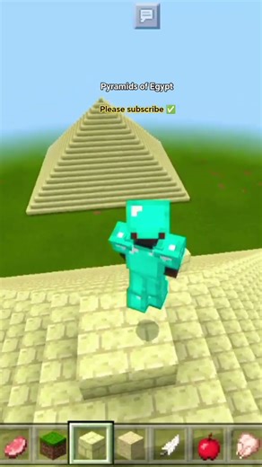 Please 1mln views ✅ Pyramids of Egypt #minecraft #minecraftanimation #gaming #animation #subscribe