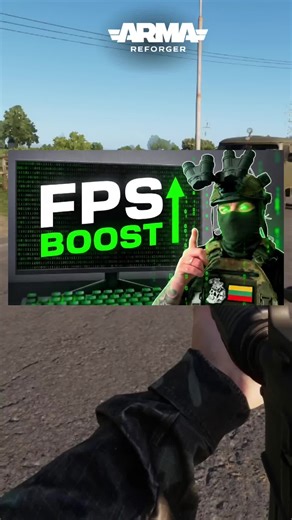 FREE FPS BOOST in ARMA REFORGER with Smooth Motion