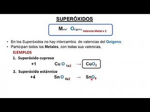 SUPERÓXIDOS