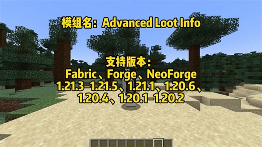 【Advanced Loot Info】高级战利品信息 | 战利品掉落概率一目了然！
