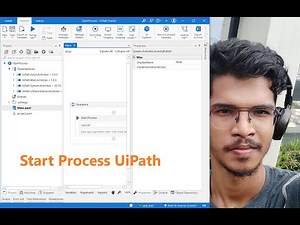 UiPath Start Process | UiPath Start Application | RPA | UiPath Developer scenarios